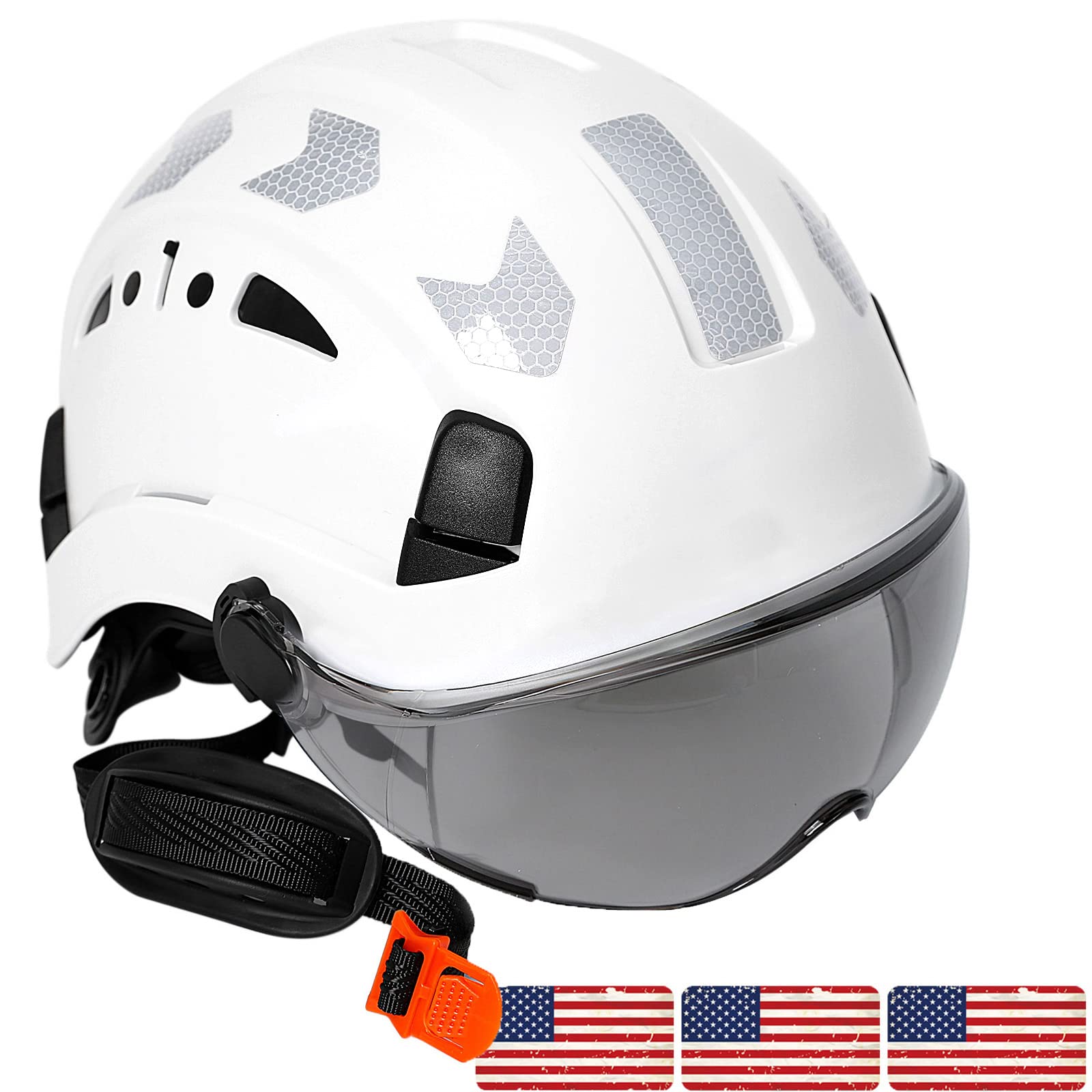 Aolamegs Safe Full Brim Hard Hats Construction OSHA Approved